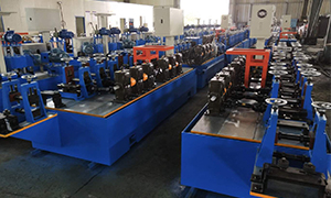 Pipe making machine case 
