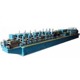 china iron pipe making machine with high frequency pipe making machine