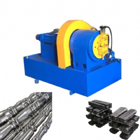 Handrail flower pipes SS round pipe embossing machine